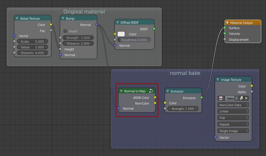 Digicreatures Baking Normal From Cycles Material